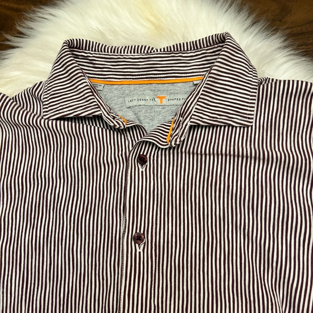 LEFT COAST TEE Peruvian Pima Cotton Button Down Shirt